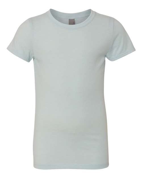Next Level 3712 - Girls CVC Princess T-Shirt - Ice Blue