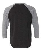 Next Level 6051 - Unisex Triblend Three-Quarter Raglan T-Shirt Next Level