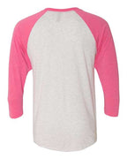 Next Level 6051 - Unisex Triblend Three-Quarter Raglan T-Shirt Next Level