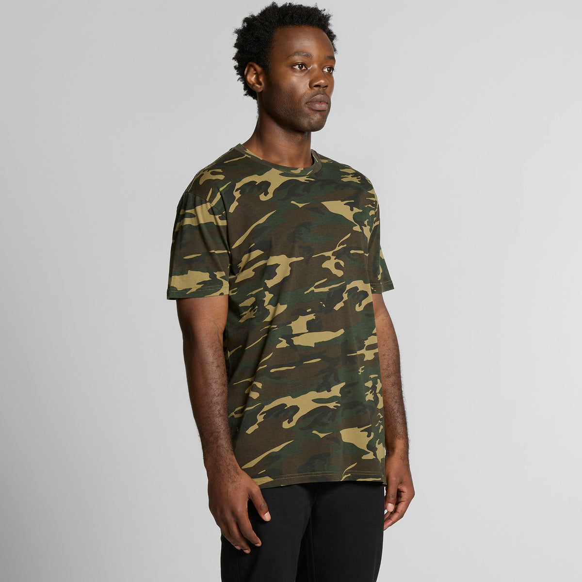 AS Colour 5001C - Staple Camo Tee