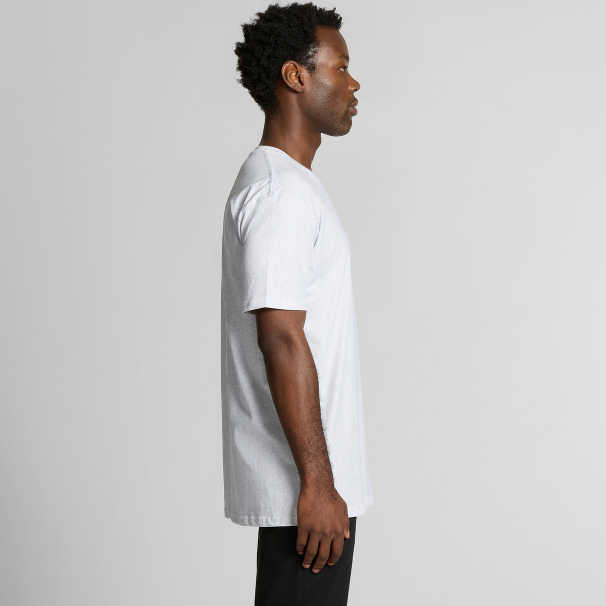 AS Colour 5001M - Staple Heather Tee
