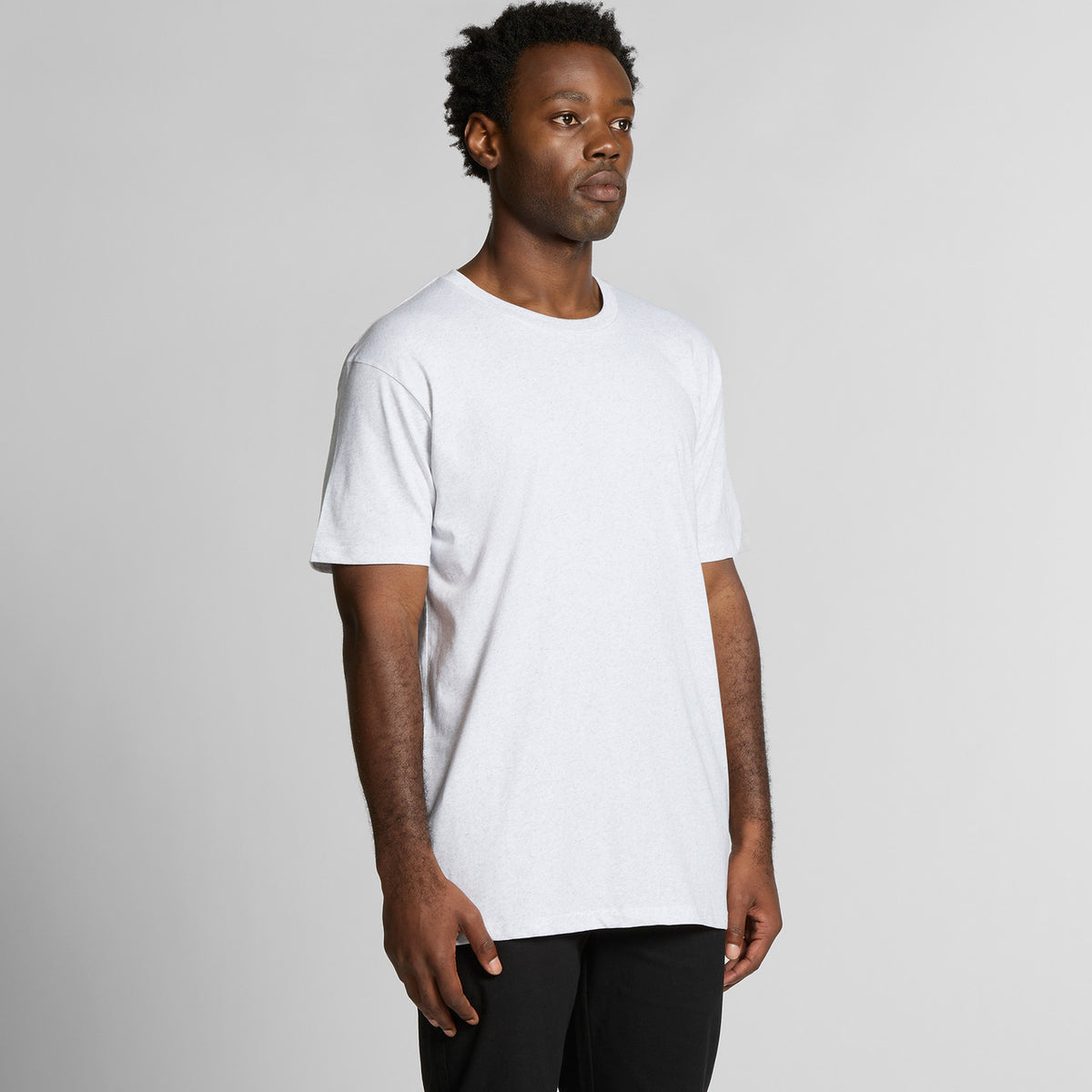 AS Colour 5001M - Staple Heather Tee