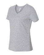 BELLA + CANVAS 6405CVC - Women's Relaxed Heather CVC V-Neck Tee - Athletic Heather