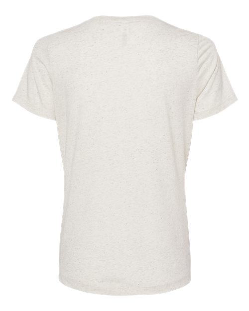BELLA + CANVAS 6415 - Women's Relaxed Triblend V-Neck Tee - Oatmeal Triblend