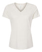 BELLA + CANVAS 6415 - Women's Relaxed Triblend V-Neck Tee - Oatmeal Triblend