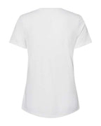 BELLA + CANVAS 6415 - Women's Relaxed Triblend V-Neck Tee - Solid White Triblend