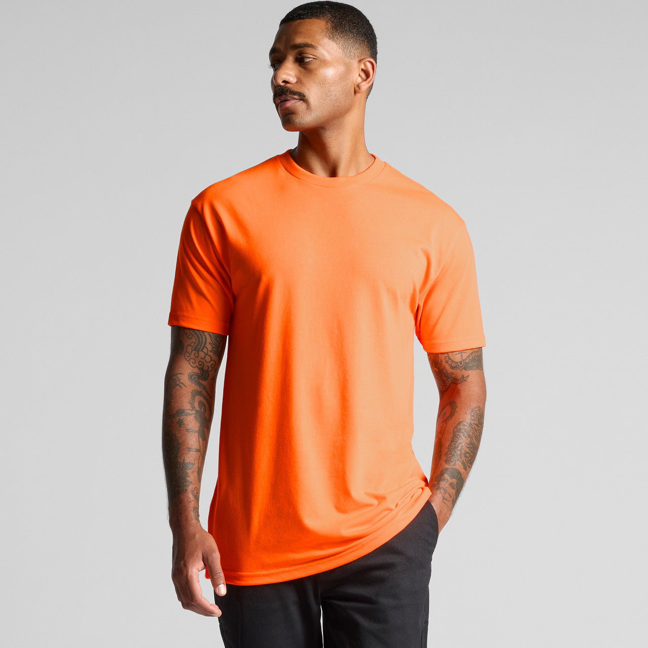 AS Colour 5050F - Block Safety Tee