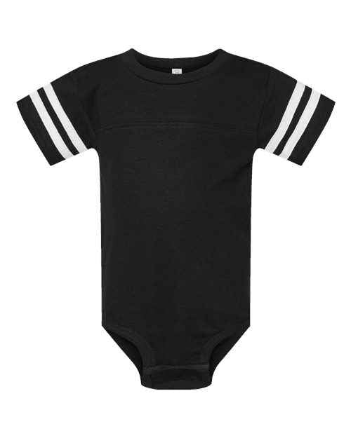 Rabbit Skins 4437 - Infant Football Fine Jersey Bodysuit