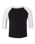 Rabbit Skins 3330 - Toddler Baseball Fine Jersey Three-Quarter Sleeve Tee
