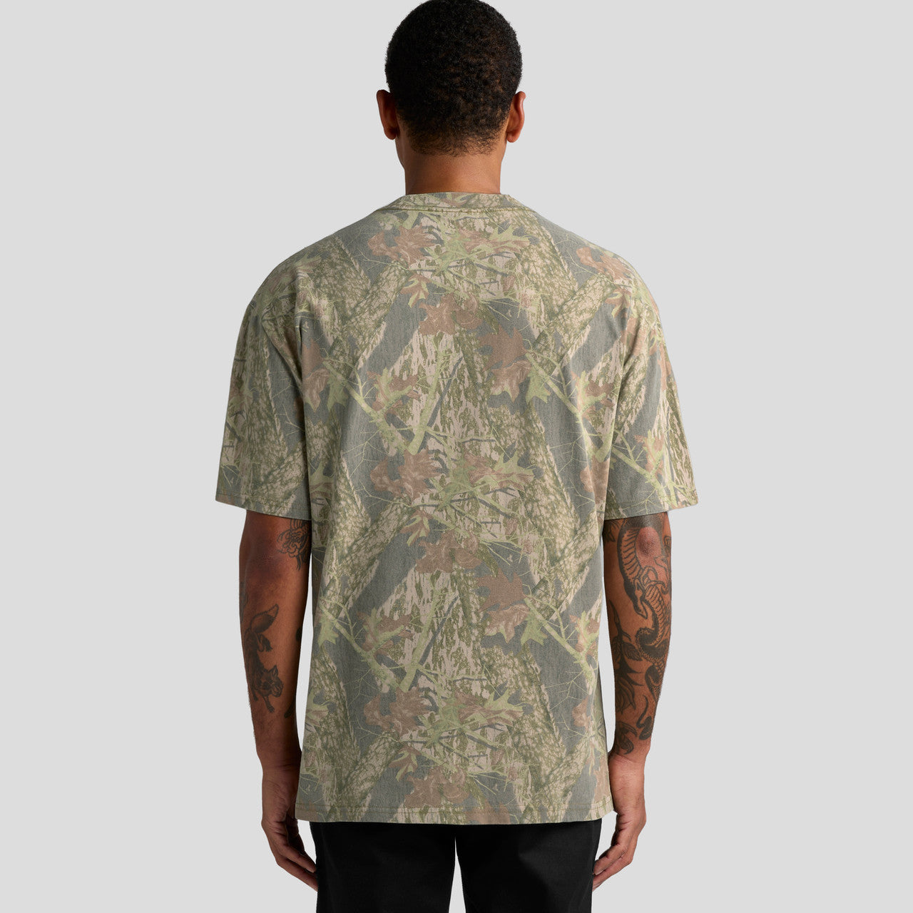 AS Colour 5082C - Heavy Faded Camo Tee