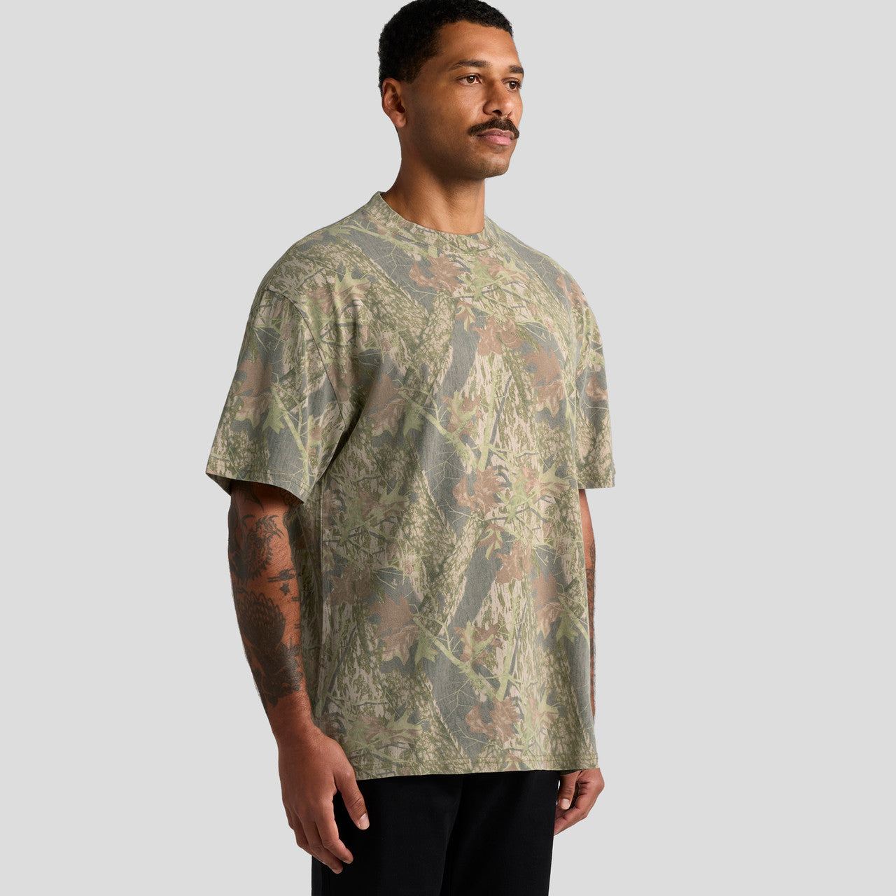 AS Colour 5082C - Heavy Faded Camo Tee