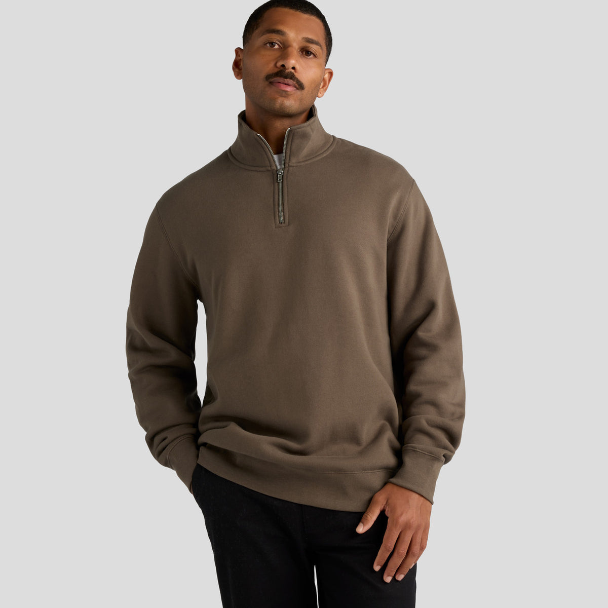 AS Colour 5125 - Stencil Half Zip Crew