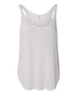 BELLA + CANVAS 8802 - Women's Flowy Tank with Side Slit - White