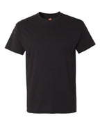Hanes 42TB - Perfect-T Triblend T-Shirt — Solid Black Triblend (flat)
