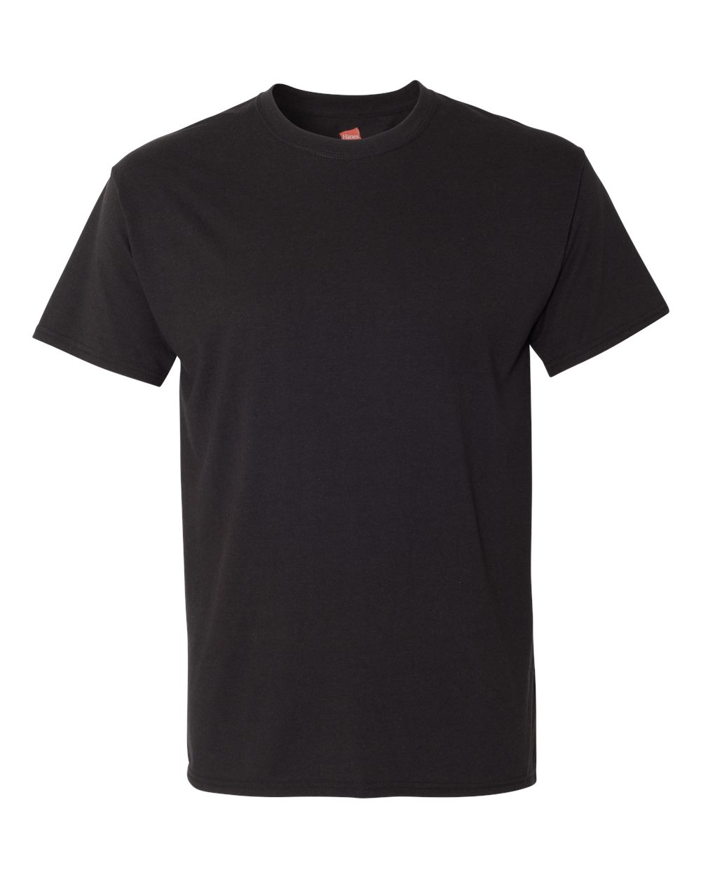 Hanes 42TB - Perfect-T Triblend T-Shirt — Solid Black Triblend (flat)