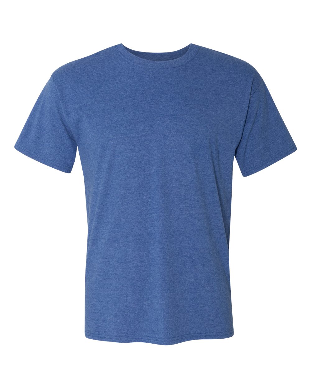 Hanes 42TB - Perfect-T Triblend T-Shirt — Royal Triblend (flat)