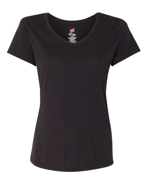 Hanes 42VT - Women's Perfect-T Triblend V-Neck T-Shirt