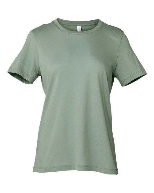 BELLA + CANVAS 6400 - Womens Relaxed Jersey Tee - Sage