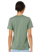 BELLA + CANVAS 6400 - Womens Relaxed Jersey Tee - Sage