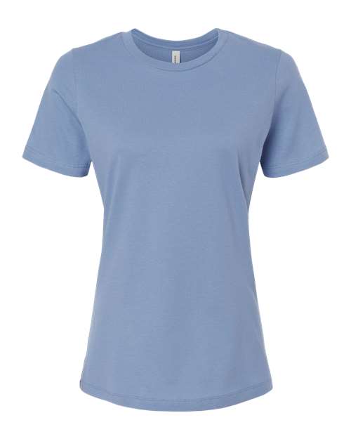 BELLA + CANVAS 6400 - Womens Relaxed Jersey Tee - Lavender Blue