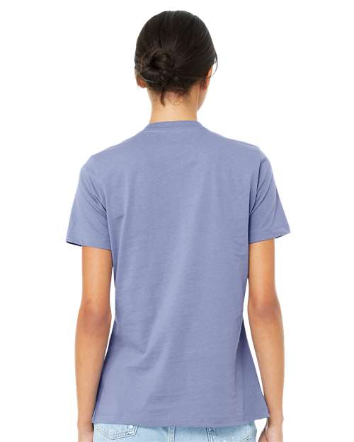 BELLA + CANVAS 6400 - Womens Relaxed Jersey Tee - Lavender Blue