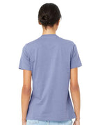 BELLA + CANVAS 6400 - Womens Relaxed Jersey Tee - Lavender Blue