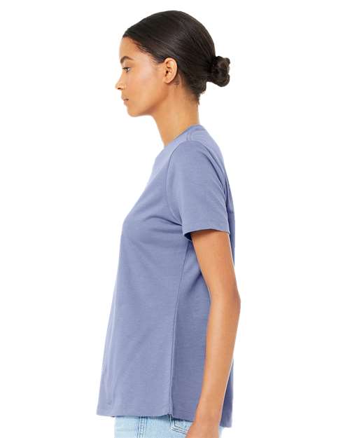 BELLA + CANVAS 6400 - Womens Relaxed Jersey Tee - Lavender Blue