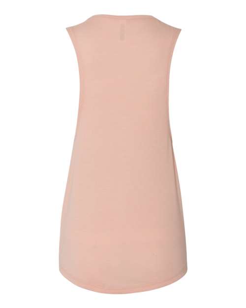 BELLA + CANVAS 8803 - Women's Flowy Scoop Muscle Tank - Peach