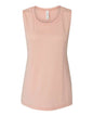 BELLA + CANVAS 8803 - Women's Flowy Scoop Muscle Tank - Peach