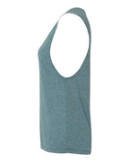 BELLA + CANVAS 8803 - Women's Flowy Scoop Muscle Tank - Heather Deep Teal