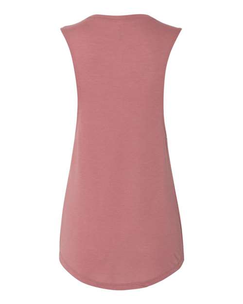 BELLA + CANVAS 8803 - Women's Flowy Scoop Muscle Tank BELLA + CANVAS