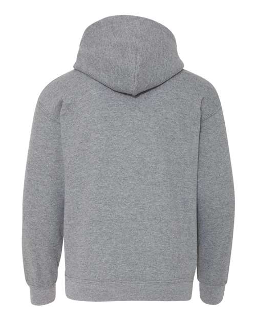 Gildan 18500B - Youth Heavy BlendTM Hooded Sweatshirt - Graphite Heather