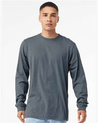 BELLA + CANVAS 3501 - Unisex Jersey Long Sleeve Tee - Steel Blue