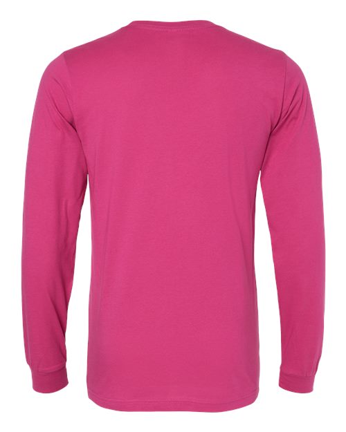BELLA + CANVAS 3501 - Unisex Jersey Long Sleeve Tee - Berry
