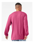 BELLA + CANVAS 3501 - Unisex Jersey Long Sleeve Tee - Berry