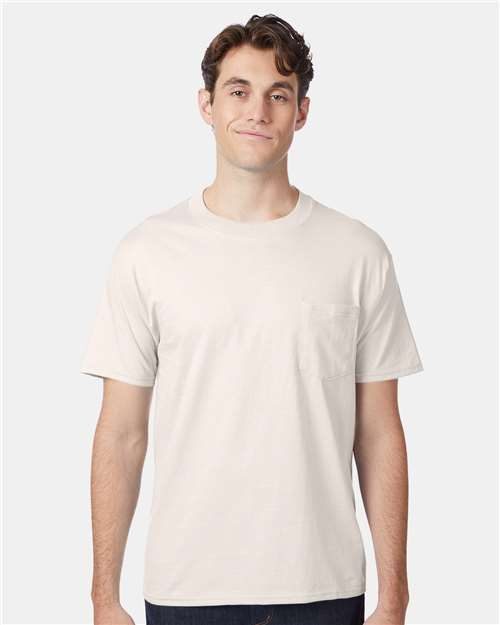 Hanes 5190 - Unisex Beefy-T® Pocket T-Shirt Hanes