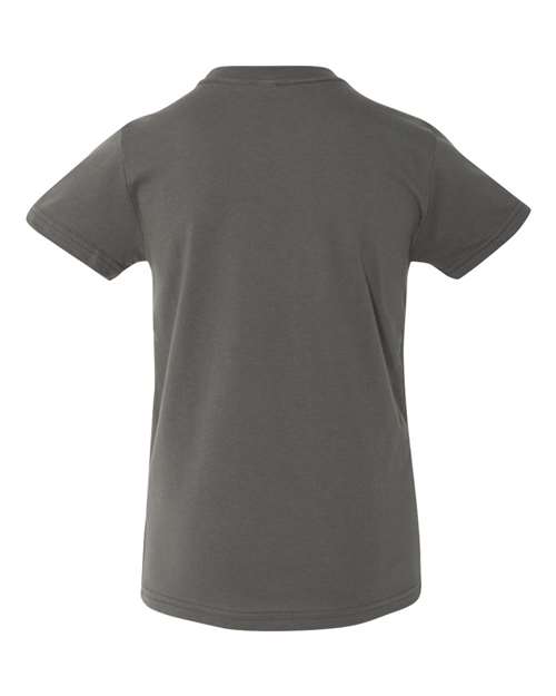 BELLA + CANVAS 3001Y - Youth Jersey Tee - Asphalt
