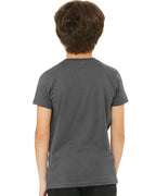 BELLA + CANVAS 3001Y - Youth Jersey Tee - Asphalt