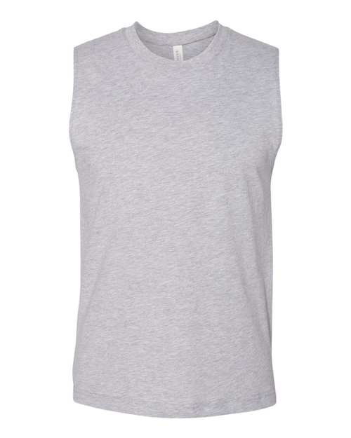 BELLA + CANVAS 3483 - Jersey Muscle Tank - Athletic Heather