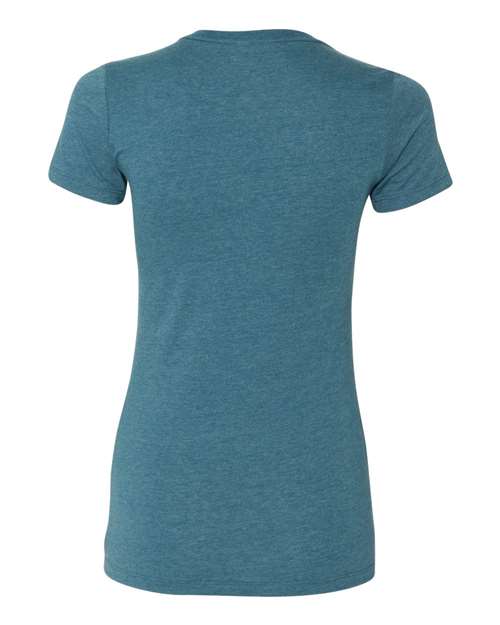 BELLA + CANVAS 6004 - Women's Slim Fit Tee - Heather Deep Teal