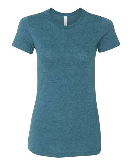 BELLA + CANVAS 6004 - Women's Slim Fit Tee - Heather Deep Teal