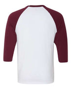 BELLA + CANVAS 3200 - Unisex Three-Quarter Sleeve Baseball Tee BELLA + CANVAS