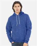 BELLA + CANVAS 3719 - Unisex Sponge Fleece Hoodie Sweatshirt - Heather True Royal
