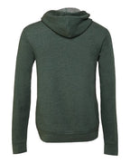 BELLA + CANVAS 3739 - Unisex Sponge Fleece Full-Zip Hoodie Sweatshirt - Heather Forest