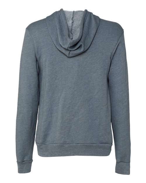 BELLA + CANVAS 3739 - Unisex Sponge Fleece Full-Zip Hoodie Sweatshirt - Heather Slate