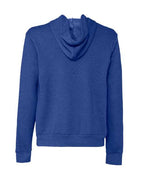 BELLA + CANVAS 3739 - Unisex Sponge Fleece Full-Zip Hoodie Sweatshirt - Heather True Royal