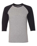 JERZEES 601RR - Unisex Triblend Three-Quarter Raglan Baseball T-Shirt JERZEES