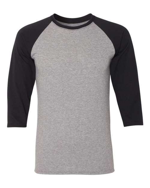 JERZEES 601RR - Unisex Triblend Three-Quarter Raglan Baseball T-Shirt JERZEES