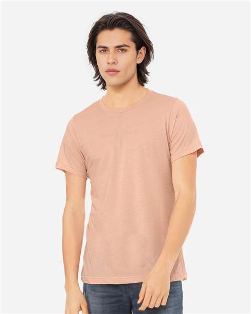 BELLA + CANVAS 3413 - Triblend Tee - Peach Triblend