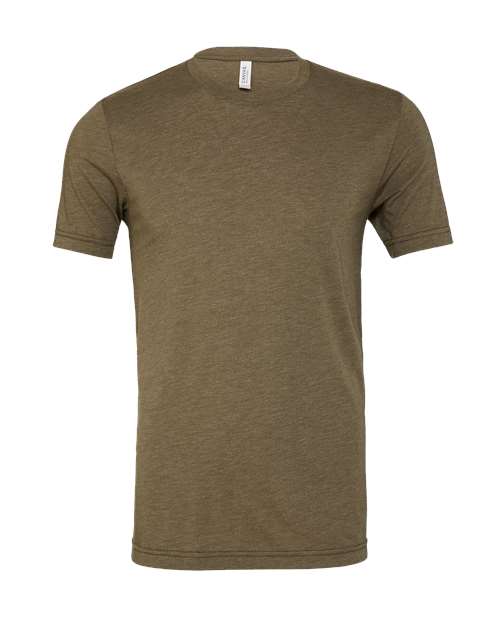 BELLA + CANVAS 3413 - Triblend Tee - Olive Triblend